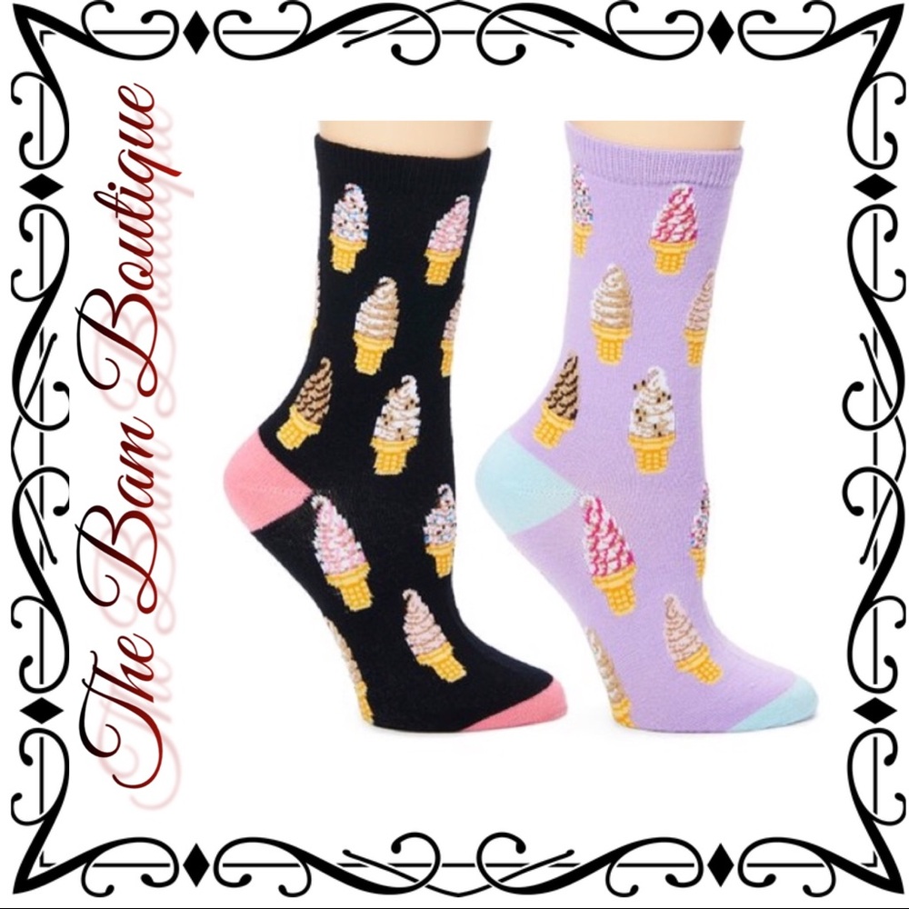 “Soft Serve” 2 Pairs Sock Set
